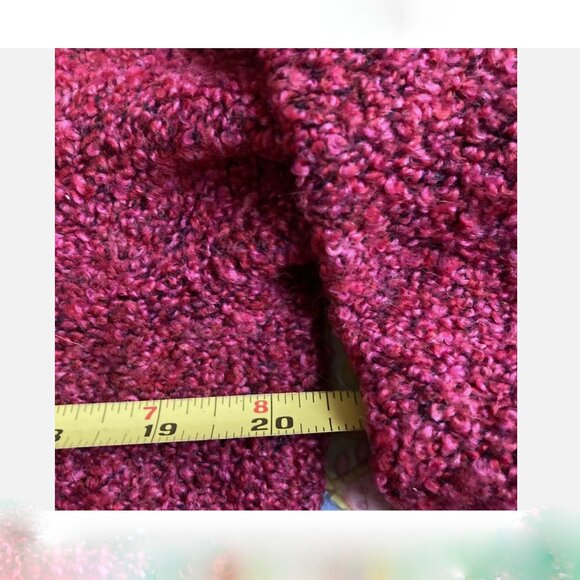 Eileen Fisher Merino Wool Cashmere Blend V Neck Cardigan Sweater L cropped boxy - Picture 10 of 10